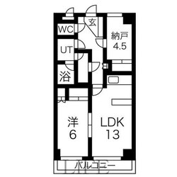 サンシャイン白石の物件間取画像